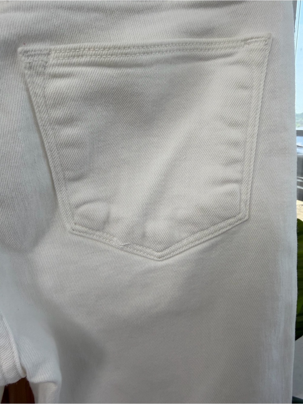 Frame Denim Le High Flare White Jeans Sz 25 - Picture 5 of 7